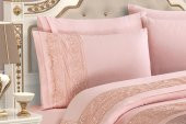 Finezza Platinyum Habibe Poly/Pamuk Kumaş Pudra Çeyiz Seti 46 Parça - 772 - 3