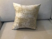 Finezza Bulut Jakar Şönil Kumaş Bej Kırlent 45*45 cm  - 634 - 1