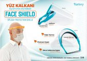 Finezza Koruyucu Yüz Kalkanı Siperlik Yeşil - Standart - 896 - 3