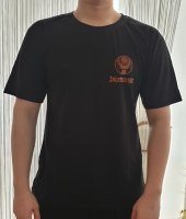 Finezza JM Baskılı Pamuk Siyah T-Shirt M Beden - 892 - 1