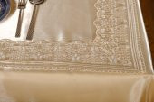Finezza Gisella Dantelli Monoray Bej Sofra Takımı 8 Kşl. 170x230cm 17 Prç. - 299 - 9