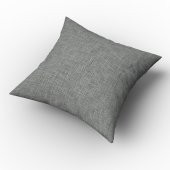 Finezza Degrade Keten Kumaş Gri Kırlent 45*45 cm - 748 - 1