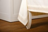 Finezza Nazlı Nakışlı Pamuk Krem Gold Sofra Takımı 8 Kşl. 170x240cm 18Prç.- 176 - 4