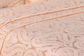 Finezza Tulip Polyester Pamuk Şönil Somon Yatak örtüsü Çift Kişl. 3 Parça - 697 - 4