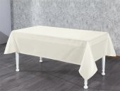 Finezza Kristal Monoray Kumaş Krem Masa Örtüsü  Dikdörtgen 140x200 cm - 803 - 1