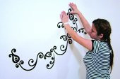 Finezza İndia Siyah Duvar Stickeri - 644 - 1