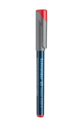 Schneider Asetat Kalemi Permanent 220 S Seri 0.4 MM Kırmızı (10 Lu Paket) - 1