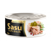 Sasu Zeytinyağlı Ton Balığı 160 G Bütün Dilim - 1