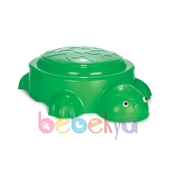 Kaplumbağa Kapaklı Kum ve Su Oyun Havuzu - Bahçe Oyuncağı - 3