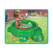 Kaplumbağa Kapaklı Kum ve Su Oyun Havuzu - Bahçe Oyuncağı - 2