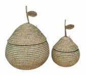 Panalı Armut Çok Amaçlı Sepet Küçük Boy Siyah SCP119S - 2