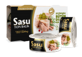 Sasu Zeytinyağlı Ton Balığı 2x160 G Bütün Dilim - 1