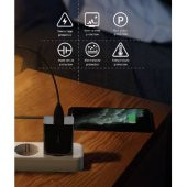 Baseus İphone Şarj Başlık+Kablo İphone 11 pro Şarj Cihazı 18W Hızlı iphone Şarj X xr xs max - 5