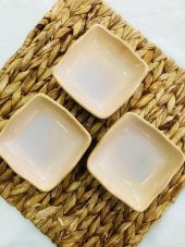 Asel Reaktif 3lü Çerezlik Seti 11 cm. - 1