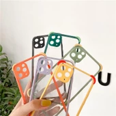 İphone  Candy Kamera Korumalı Darbeye Dayanıklı Kılıf thumbnail 1