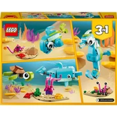 LEGO Creator 31128 Dolphin and Turtle thumbnail 4