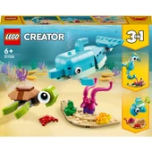 LEGO Creator 31128 Dolphin and Turtle thumbnail 3