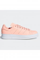 adidas Stan Smith New Bold KADIN AYAKKABI  B37361 PEMBE (B-87) - 1