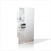 Koku Küf Pas Şişme Çürüme Yapmayan 140x60c Kolay Yıkanan Tamamı PVC Kiler Mutfak Mahzen Dolabı Dolap - 3