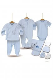 Bibaby Bi Organik Basic 10 Parça Hastane Çıkışı 63138 Mavi - 3