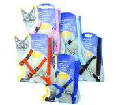 Ayarlanabilir Lüx Kedi Gezdirme Tasması 120 cm - 1