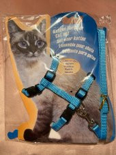 Ayarlanabilir Lüx Kedi Gezdirme Tasması 120 cm - 5