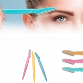 Profesyonel Kaş Usturası Kaş Jileti Kaş Şekillendirici 3lü Set - 1