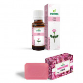 Destek Gül Yağı 20ml-Isparta Gülü Sabunu 150g (2'liSet) - 1