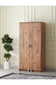Ekonomik 2 Kapılı Mutfak Kiler Erzak Dolabı 86x50x180 - 1