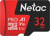 Netac 32GB Microsdhc Hafıza Kartı V10/A1/C10 NT02P500PRO-032G-R - 1