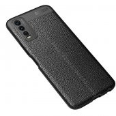 Vivo Y20 Kılıf Zore Niss Deri Desenli Silikon Kılıf - 2