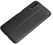 Vivo Y20 Kılıf Zore Niss Deri Desenli Silikon Kılıf - 6