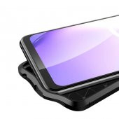 Vivo Y20 Kılıf Zore Niss Deri Desenli Silikon Kılıf - 10