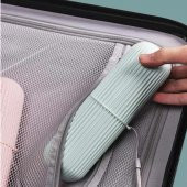 Çok Amaçlı Seyahat Tipi Diş Fırçası Kabı Makyaj Saklama Kutusu - 1