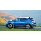 Opel Mokka Frontera Logo Yan Çamurluk 3M 3D Damla Silikon Yeni Nesil Logo Amblem - 4