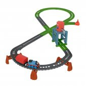 Orjinal Thomas ve Arkadaşları Buhar Istasyonu Oyuncak Tren Seti GXD47 thumbnail 2