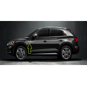 Audi Q5 S Line Logo Yan Çamurluk 3M 3D Damla Silikon Yeni Nesil Logo Amblem - 4
