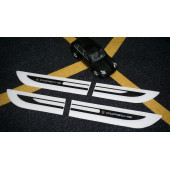 Porsche 911 Logo Yan Çamurluk 3M 3D Damla Silikon Yeni Nesil Logo Amblem thumbnail 6