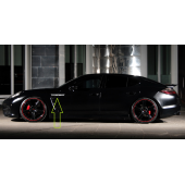 Porsche Cayman Taycan Logo Yan Çamurluk 3M 3D Damla Silikon Yeni Nesil Logo Amblem thumbnail 4