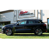 Porsche Macan Logo Yan Çamurluk 3M 3D Damla Silikon Yeni Nesil Logo Amblem - 4