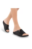 Muya Mena Anatomik Taban Jel Destekli Topuk Dikeni Dört Mevsim Kadın Terlik - 7