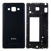 Samsung Galaxy A5 A500 Kasa Kapak - Siyah - 1