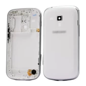 Samsung Galaxy S Duos S7562 Kasa Kapak - Beyaz - 1