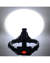 Orjinal 800 Lümen Tx6 Şarjlı Zoomlu Kafa Feneri Kamp Lamba thumbnail 1