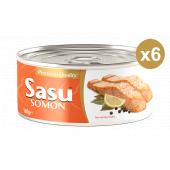 Sasu Somon Balığı 6x160G Bütün Dilim - 1