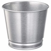 Saksı Paslanmaz Çelik Bitki Saksısı  Boyanabilir 9cm - 1