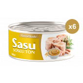 Sasu Hardal Soslu Ton Balığı 6x160G İri Parça - 2