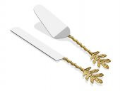 Lamedore Katre 2 li Kek Servis Seti Altın Renk 1HRZ-4811GC - 1