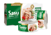 Sasu Akdeniz Usulü Ton Balığı 12x160G Bütün Dilim - 1