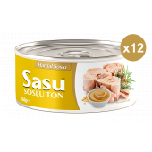 Sasu Hardal Soslu Ton Balığı 12x160G İri Parça - 3